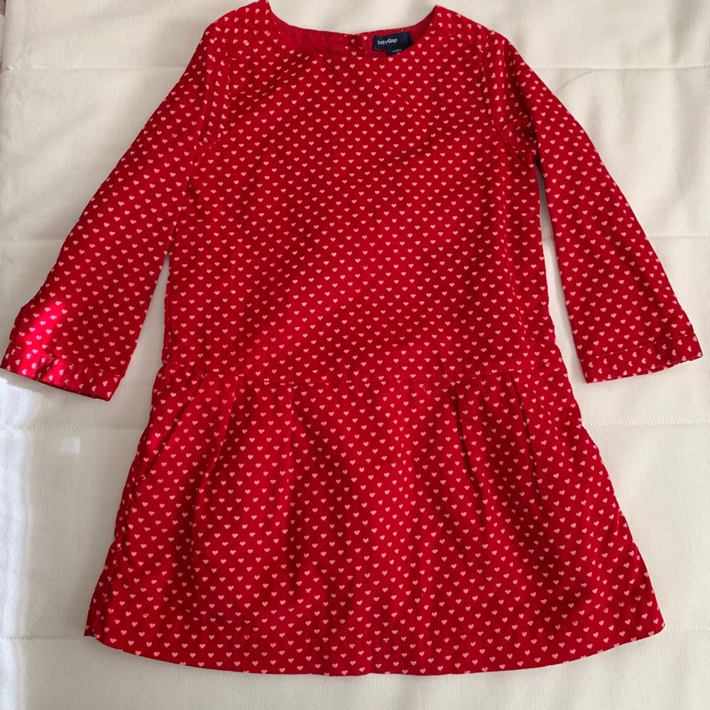 Baby gap toddler red dress